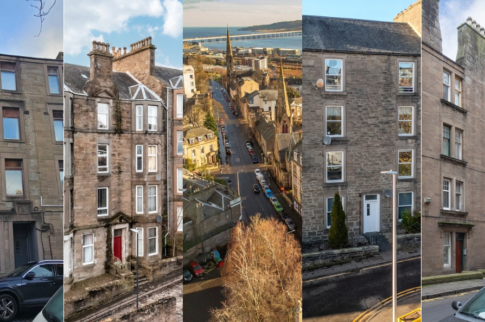 5 newly listed flats close to Dundee city centre under £120,000